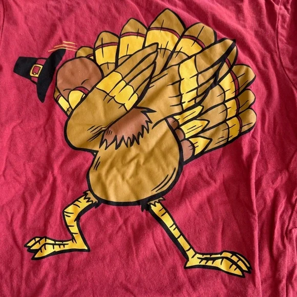 The Children’s Place Thanksgiving Long Sleeve Shirt, Size Medium 7/8 - Picture 4 of 4